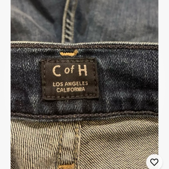 Citizens Of Humanity Jeans Women’s Blue 27 Rocket High Rise Skinny Raw Hem USA - Picture 5 of 11